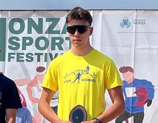 Skiroll: Martino Folchi (Sci club Valle Anzasca) si impone all’Autodromo di Monza 