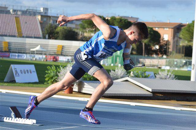 Riccardo Bagaini migliora il suo record paralimpico dei 200 metri