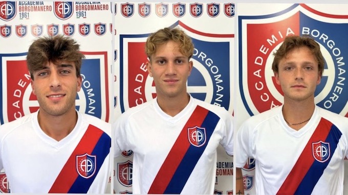 Accademia Borgomanero, rinnovo per Modena, Gheller e Grechi 