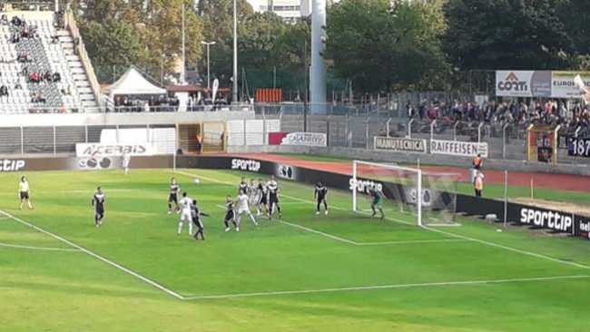 Calcio svizzero, il Lugano pareggia a Losanna