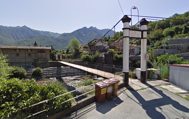 Villadossola, chiuso per pericolo crollo il ponte del Maglietto