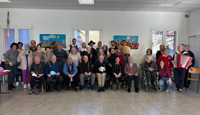 Festa di Carnevale 2025 all'Alzheimer Caffè dell'Ossola