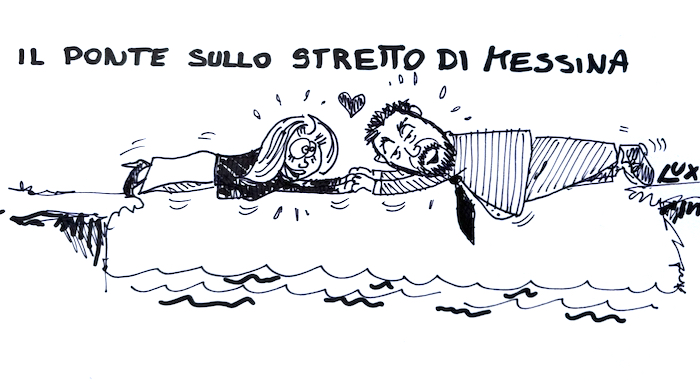 La vignetta dell'architetto Lux