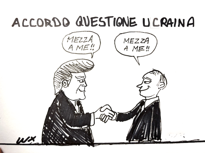 Ucraina, la natura dell'accordo. La vignetta dell'architetto Lux