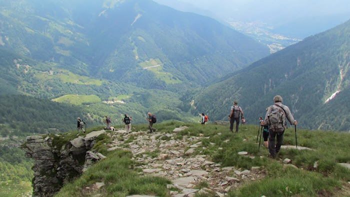 In gita con Gianpaolo Fabbri al Pizzo Scheggia, la cima più alta della Vigezzo