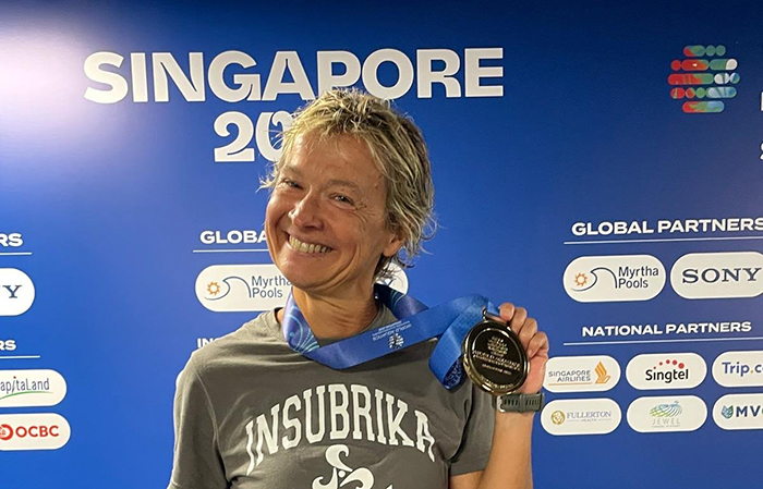 Titolo mondiale 800 metri stile libero master per Daniela Sabatini