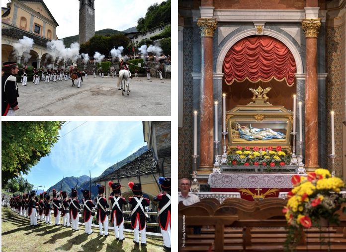 Calasca onora San Valentino: un evento straordinario tra fede e storia 