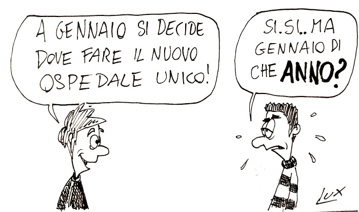 Anno nuovo, domande di sempre. La vignetta dell'arch. Lux 