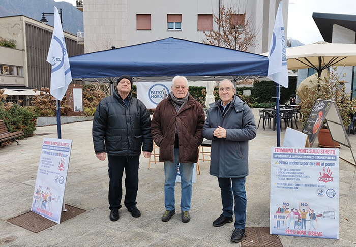 “Patto per il Nord” raccoglie le firme contro il ponte sullo Stretto