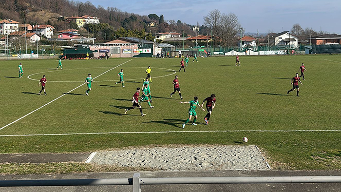 Juve Domo sconfitta per 1-0 sul campo della Fulgor Chiavazzese