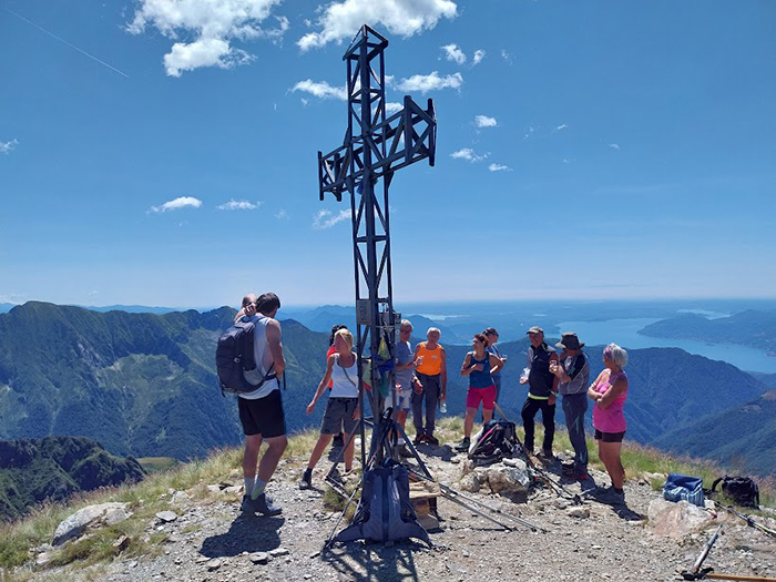 Il panorama spettacolare alla Cima della Laurasca: in gita con Gianpaolo Fabbri