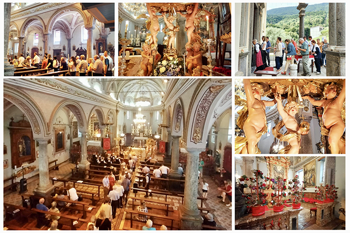 A Vagna la Festa dul Bambin, il Natale a Luglio. Niente processione per il meteo