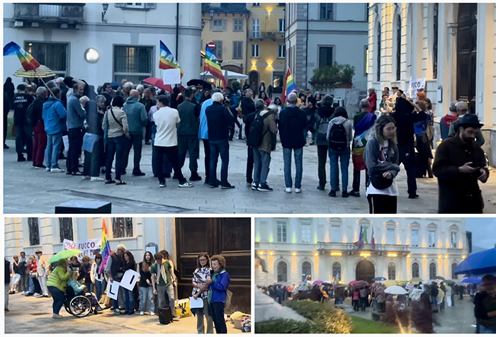 Domodossola: una tenda in piazza e un digiuno a staffetta per Gaza