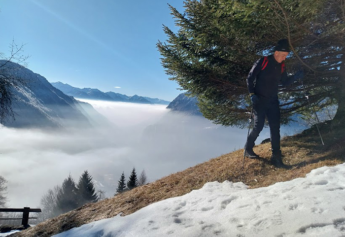 Al Rifugio Crosta all’Alpe Solcio, salendo da Dreuza. In gita con Gianpaolo Fabbri