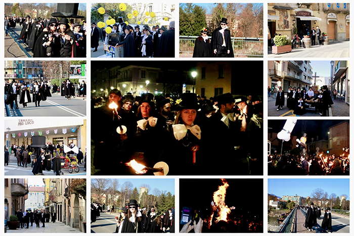 Col Mercu scurot si conclude il Carnevale borgosesiano
