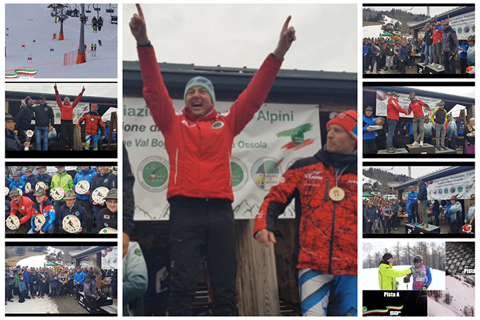 Un successo il Campionato Nazionale Ana di Slalom: vince Federico Vietti (Aosta) 