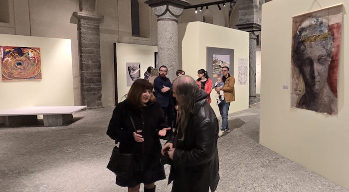 Cuore di pietra: gli ultimi giorni della mostra, gli ultimi incontri con gli artisti