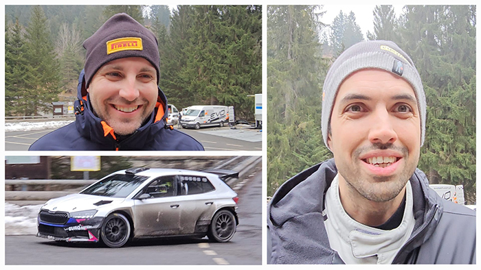 Rally: Campedelli lancia la sfida per il Ciar con Simone Miele team manager 