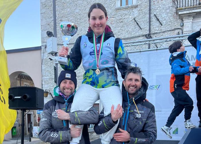 Serena Arrigoni è campionessa italiana allievi di SuperG