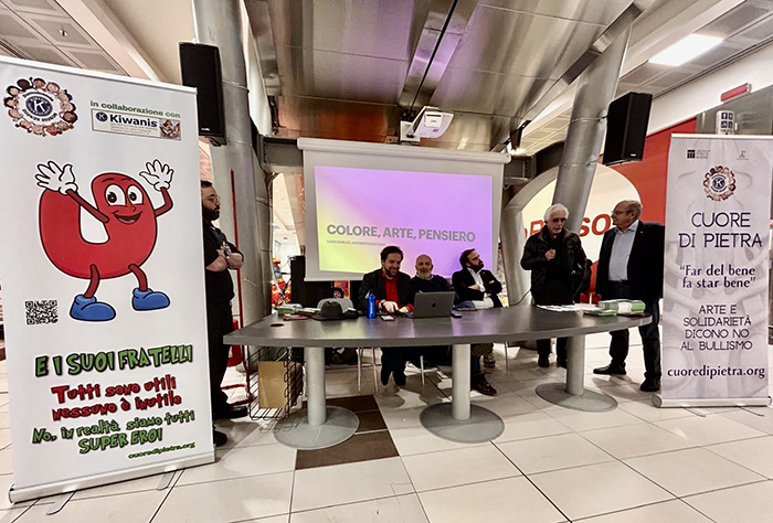 Tavola rotonda su "Colore, arte, pensiero" grazie al Kiwanis club di Domodossola
