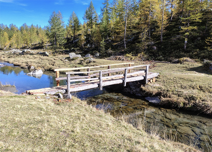 Lavori in corso nei Parchi ossolani: passerelle e ponticelli nei giorni del foliage