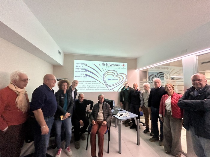 Il Kiwanis domese aderisce alla "Settimana per la protezione dei giovani"