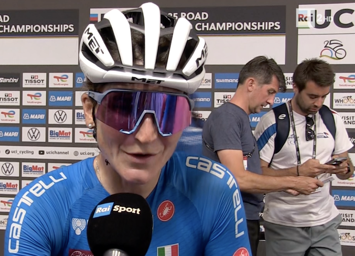 Mondiale. Longo Borghini solo 15ma. L'amarezza dell'ossolana 