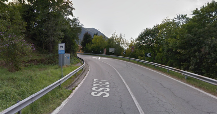 Manutenzioni sulla SS 337 della Val Vigezzo: senso unico alternato notturno