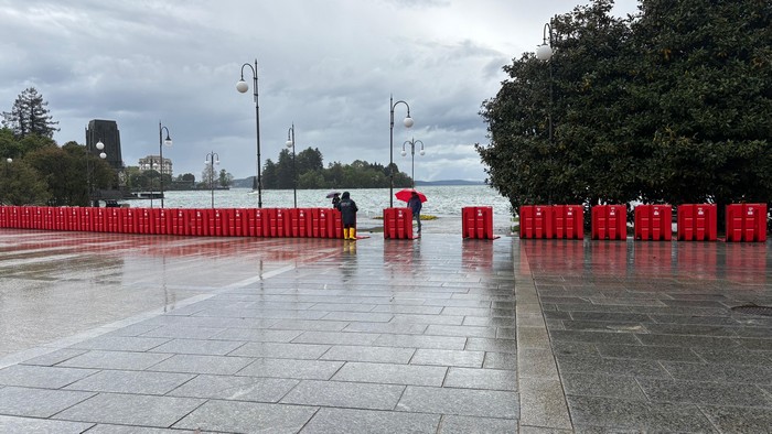 Pallanza pronta all’esondazione del lago