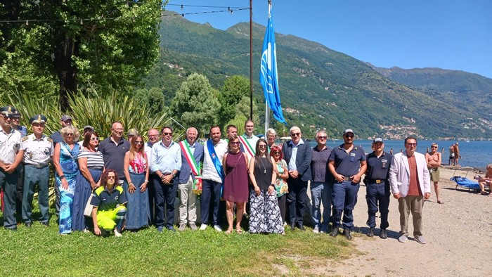 A Cannobio sventola per il 19° anno la bandiera blu
