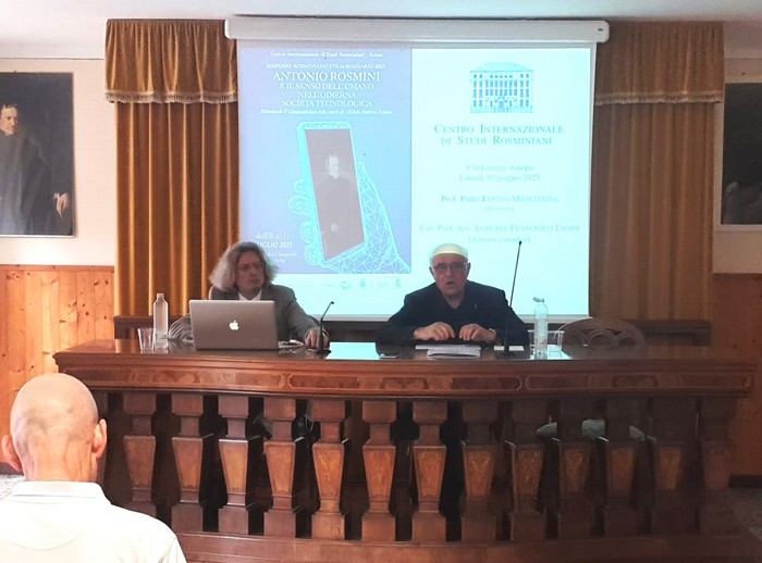 Rosmini e l'intelligenza artificiale il tema dei Simposi 2025