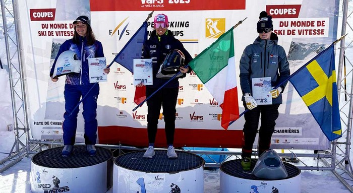 Compleanno con vittoria, Greggio vicina all'ottava Coppa del mondo
