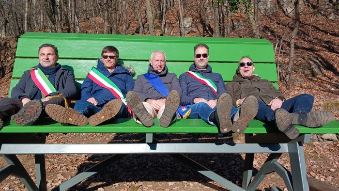 Anche la Valle Cannobina ha la sua big bench (foto)