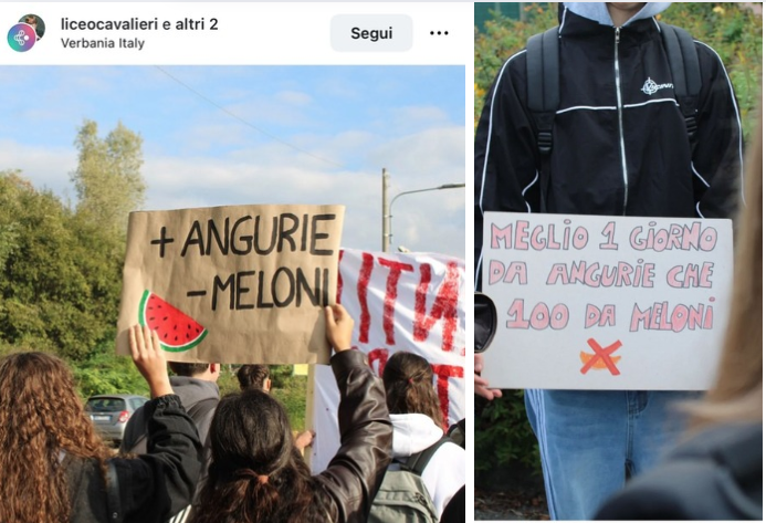 Liceo Cavalieri, centrodestra giovanile contro i post anti Meloni su Instagram